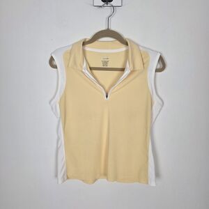 IZOD Cool Fix Sleeveless Polo Top